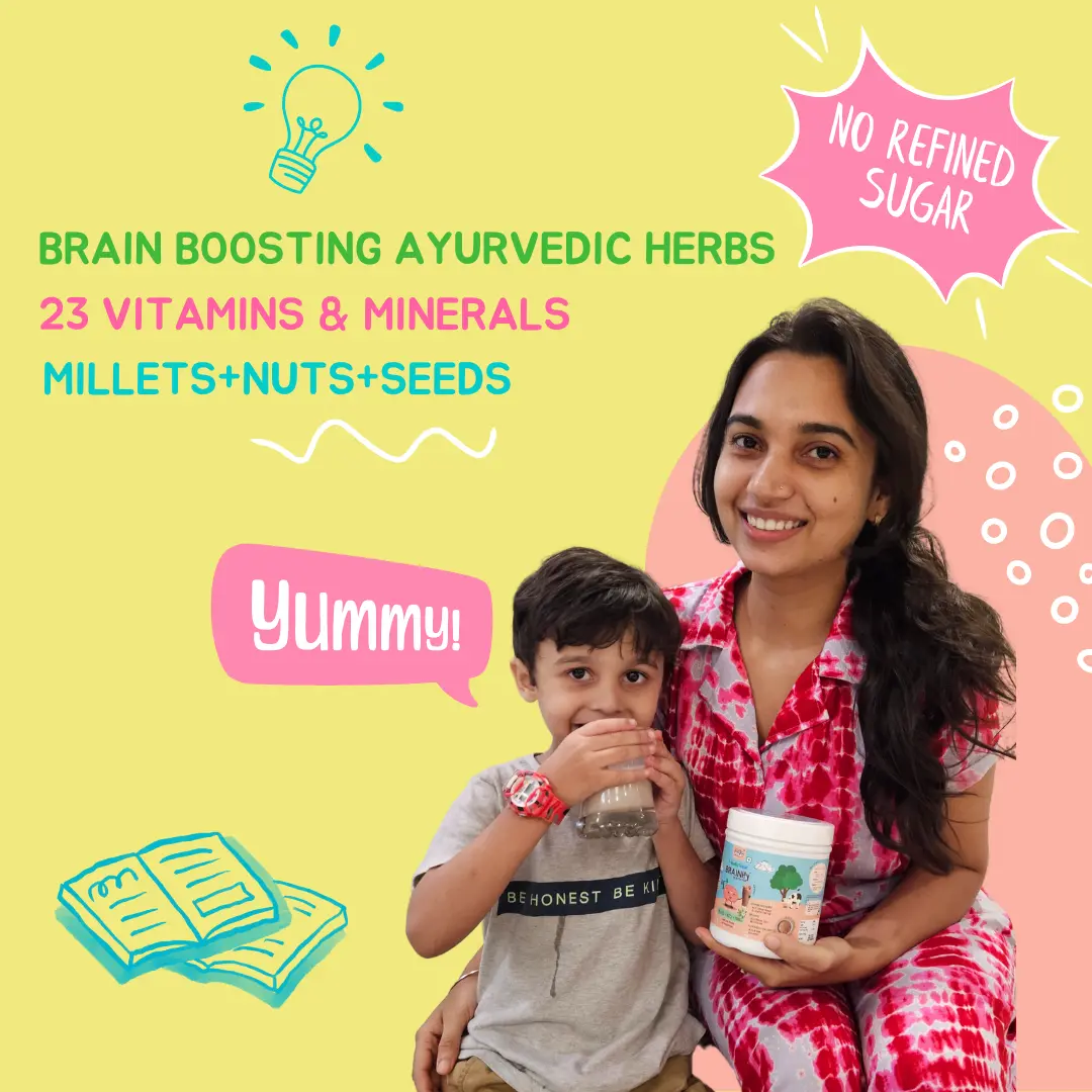 NOURISHify Nutrition Powder for Children Age 2-16 Years |  Millets + Nuts + Ayurvedic Herbs | No Refined Sugar - Image 3