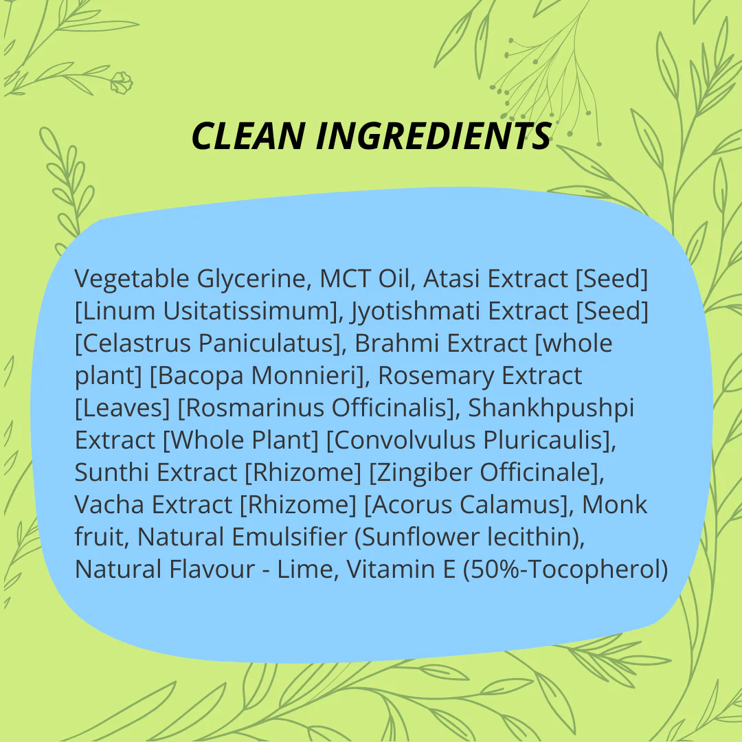 Brainify Drops – Clinically Tested Ayurvedic Formula for Kids’ Brain Health (2-16 Yrs) | No Added Sugar & Preservatives - 30ml - Image 29